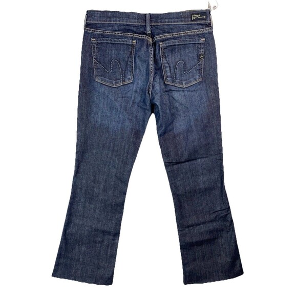 Citizens of Humanity Women 30 Jeans Dita Petite Bootcut Dark Wash Stretch Y2K - Picture 9 of 10